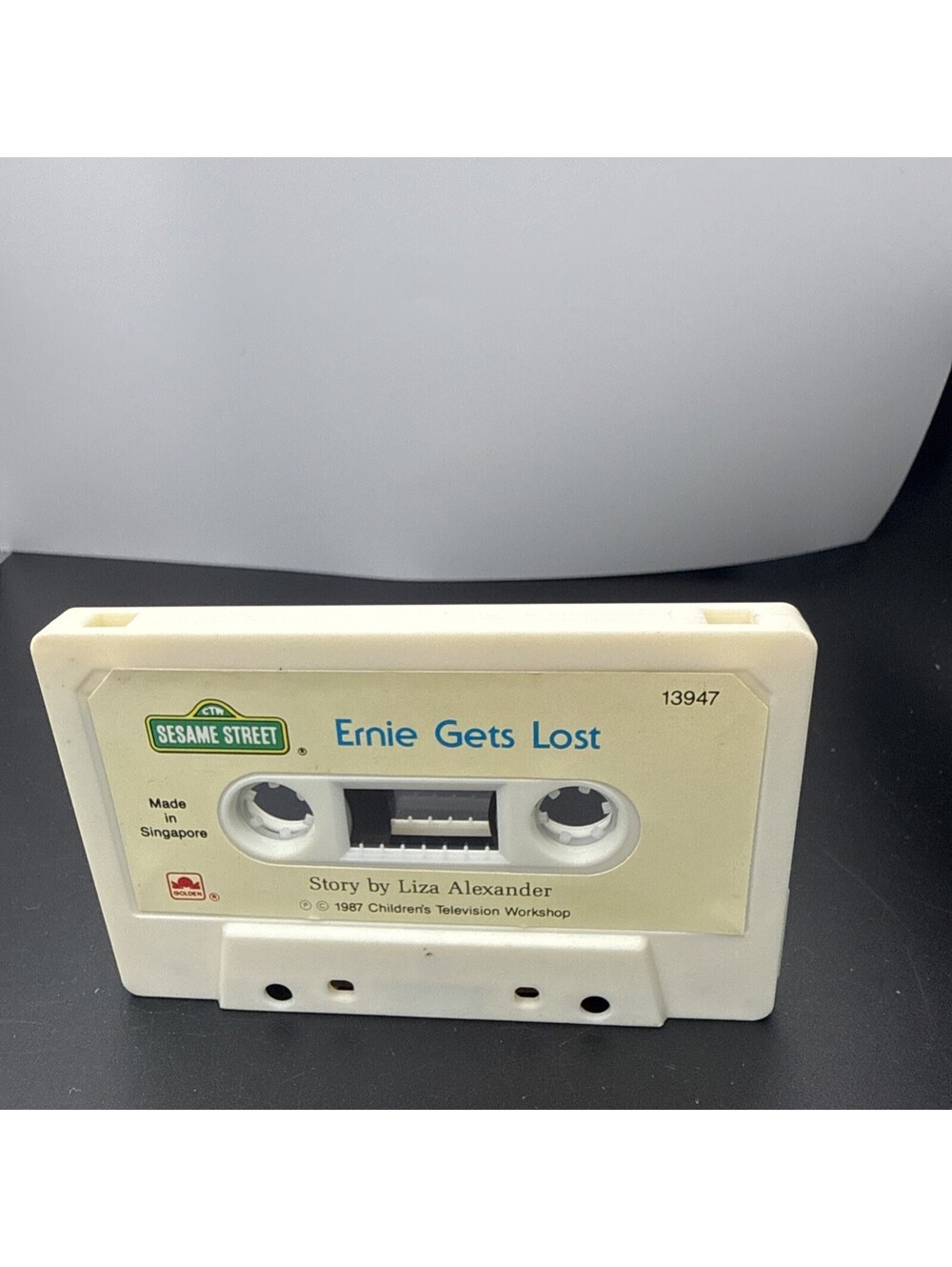 Vintage 1987 Sesame Street Ernie Gets Lost Children's Auidiobook Cassette